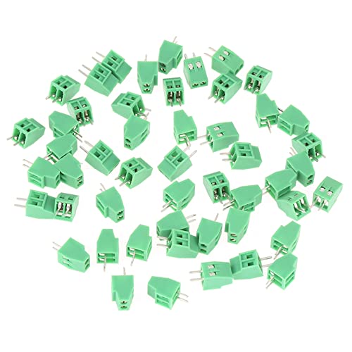 Spacnana Universeller 2 Pin 2,54 Mm Pitch Green Schraubanschluss Blockanschluss, Große Feuerschutzleistung, Leicht zu Schweißen Spacnana Universeller 2 Pin 2,54 Mm Pitch Green Schraubanschluss Blockanschluss, Große Feuerschutzleistung, Leicht zu Schweißen von Spacnana