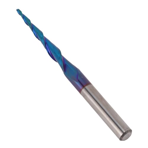 Spacnana Verjüngte Kugel Nase End Mill Tapered End Mill Kegelkugel Nasen Endmühle 2 Flöte 1/4 Zoll Schaft Legierung HRC65 für CNC -Fräser -Gravur 3D -Schnitzen Spacnana Verjüngte Kugel Nase End Mill Tapered End Mill Kegelkugel Nasen Endmühle 2 Flöte 1/4 Zoll Schaft Legierung HRC65 für CNC -Fräser -Gravur 3D -Schnitzen von Spacnana