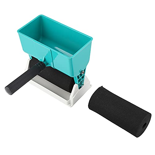 Tragbare Handheld-Kleber-Applikatorwalze Weit Verbreitete, Bequem mit Behälter, Einfach Einzustellen, 180/320 Ml für Möbelfabriken (6-Zoll-Durchflussregel ohne Schalter) von Spacnana