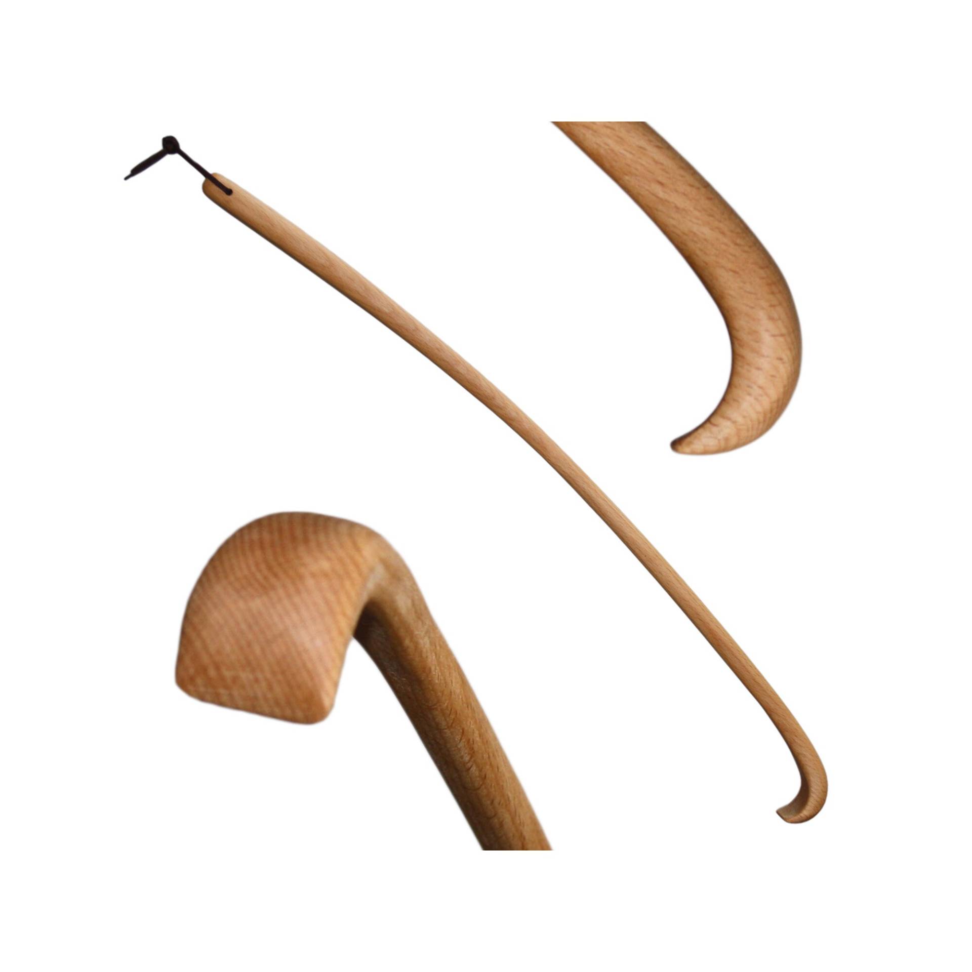Rückenkratzer "Lea" 50 cm Gebogen Buchenholz Rückenkratzer "Lea" 50 cm Gebogen Buchenholz von SpanglerHolzwaren