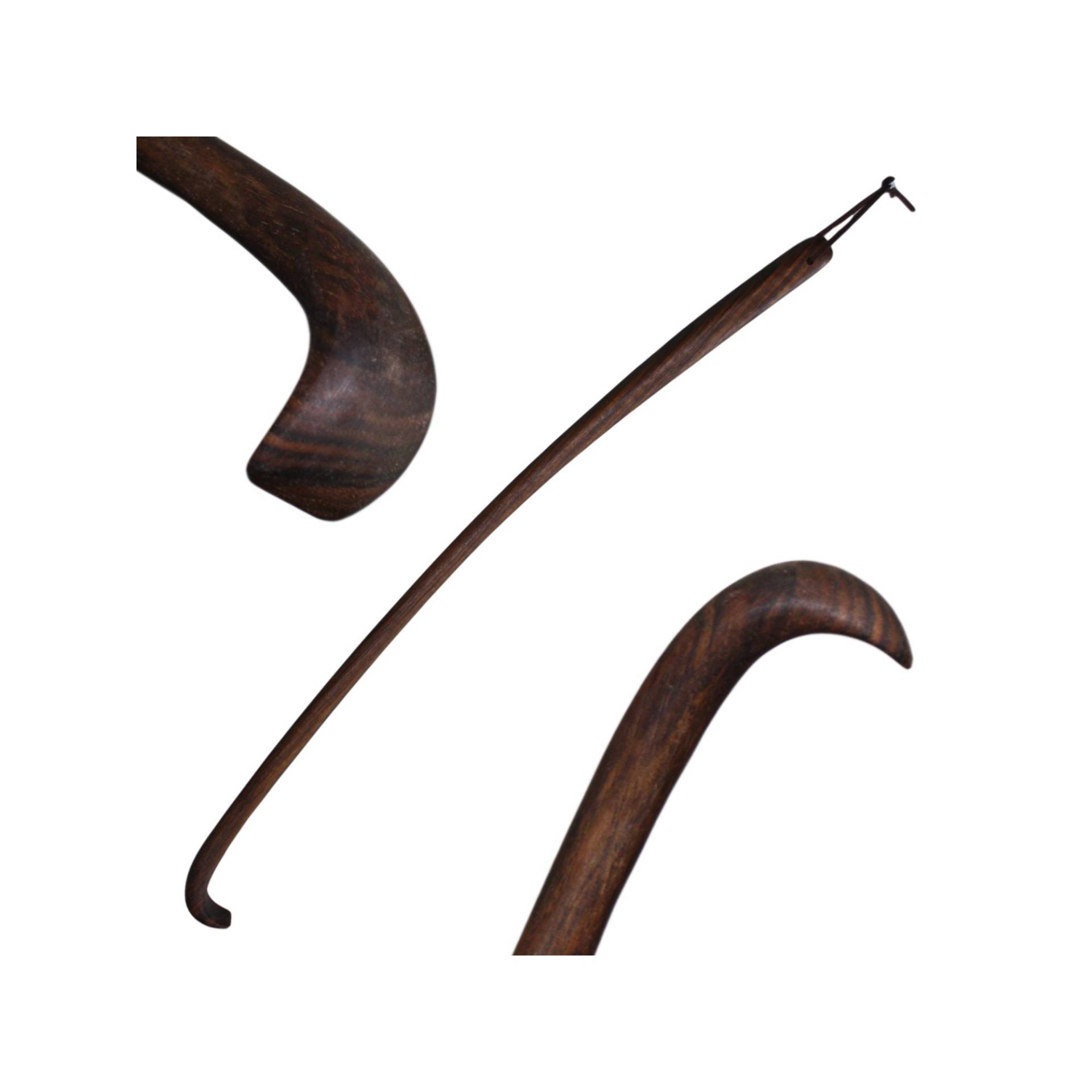 Rückenkratzer "Lea" 50 cm Gebogen Nussholz Rückenkratzer "Lea" 50 cm Gebogen Nussholz von SpanglerHolzwaren