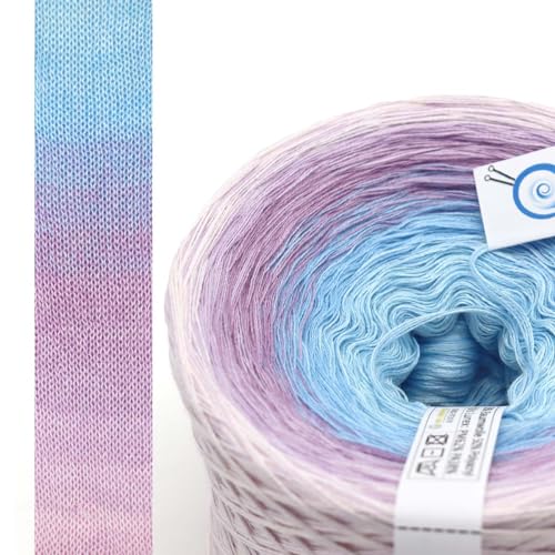 SparWolle Ombré Garn 3-fädig 1250m, Simi - 255: Strick und Häkelgarn aus Baumwolle-Polyacryl-Mischung SparWolle Ombré Garn 3-fädig 1250m, Simi - 255: Strick und Häkelgarn aus Baumwolle-Polyacryl-Mischung von SparWolle