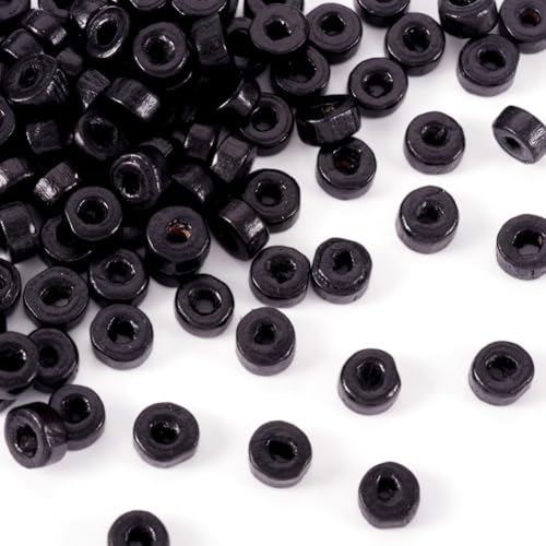 600 Stück natürliche Ahornholzperlen, 6 mm, mittig gebohrte Holzperlen, flache runde Form, Abstandshalter für selbstgemachte Halsketten, Ohrringe, Armbänder, Schlüsselanhänger, Schmuckherstellung 600 Stück natürliche Ahornholzperlen, 6 mm, mittig gebohrte Holzperlen, flache runde Form, Abstandshalter für selbstgemachte Halsketten, Ohrringe, Armbänder, Schlüsselanhänger, Schmuckherstellung von Sparkeads