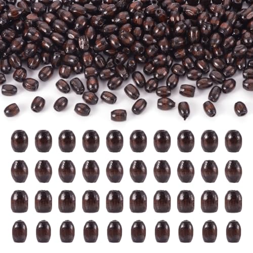 Sparkeads Naturholzperlen für Makramee, Rosenkranz, Schmuck, Braun, Mittelbohrung, lose Perlen für Armbänder, Basteln, Halsketten, Ohrringe, Schmuckherstellung, 5 mm, 800 Stück Sparkeads Naturholzperlen für Makramee, Rosenkranz, Schmuck, Braun, Mittelbohrung, lose Perlen für Armbänder, Basteln, Halsketten, Ohrringe, Schmuckherstellung, 5 mm, 800 Stück von Sparkeads