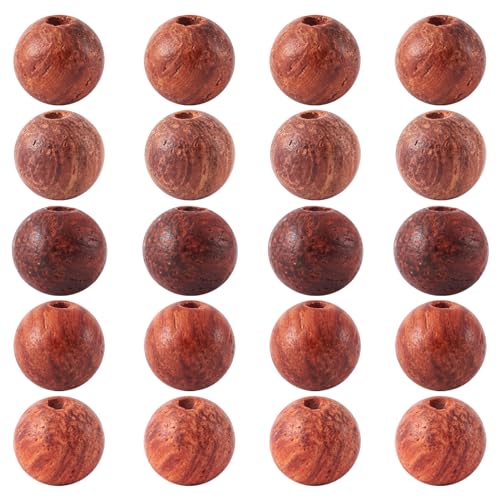 Natürliche Palisanderperlen, 6 mm, mittig gebohrte Holzperlen, runde Form, Abstandshalter für selbstgemachte Halsketten, Ohrringe, Armbänder, Schlüsselanhänger, Schmuckherstellung, 500 Stück Natürliche Palisanderperlen, 6 mm, mittig gebohrte Holzperlen, runde Form, Abstandshalter für selbstgemachte Halsketten, Ohrringe, Armbänder, Schlüsselanhänger, Schmuckherstellung, 500 Stück von Sparkeads