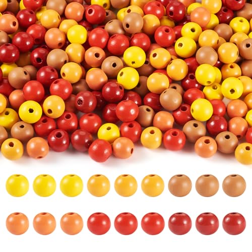 Sparkeads 240 Stück 16 mm Holzperlen, unlackiert, natürliche Holzperlen zum Basteln, sortiert, runde Abstandshalter, Kaugummi-Perlen für Schmuckherstellung, Armbänder, Boho-Perlen, Wandbehang Sparkeads 240 Stück 16 mm Holzperlen, unlackiert, natürliche Holzperlen zum Basteln, sortiert, runde Abstandshalter, Kaugummi-Perlen für Schmuckherstellung, Armbänder, Boho-Perlen, Wandbehang von Sparkeads