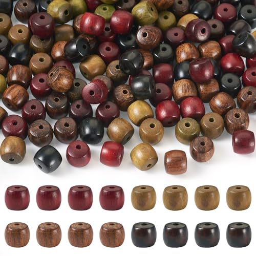 Sparkeads 40 Stück natürliche Holzperlen, Holzperlen zum Basteln, Sabdal-Holzperlen, 8 mm, Boho-Perlen, lose Bastelperlen, Holz-Abstandshalter, Perlen für Armbänder, Haarschmuck, Heimdekoration, 40 Sparkeads 40 Stück natürliche Holzperlen, Holzperlen zum Basteln, Sabdal-Holzperlen, 8 mm, Boho-Perlen, lose Bastelperlen, Holz-Abstandshalter, Perlen für Armbänder, Haarschmuck, Heimdekoration, 40 von Sparkeads
