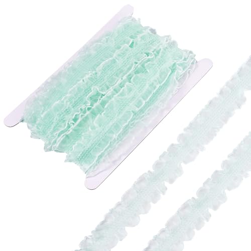 Sparkeads Spitzenband zum Basteln, Spitzenbesatz, Vintage-Band, Stretchband, Rüschenband, Spitzenstoff, Meterware, elastisches Band zum Nähen, elastisches Band für Schleife, Blumen, Hochzeit, Cyan, Sparkeads Spitzenband zum Basteln, Spitzenbesatz, Vintage-Band, Stretchband, Rüschenband, Spitzenstoff, Meterware, elastisches Band zum Nähen, elastisches Band für Schleife, Blumen, Hochzeit, Cyan, von Sparkeads
