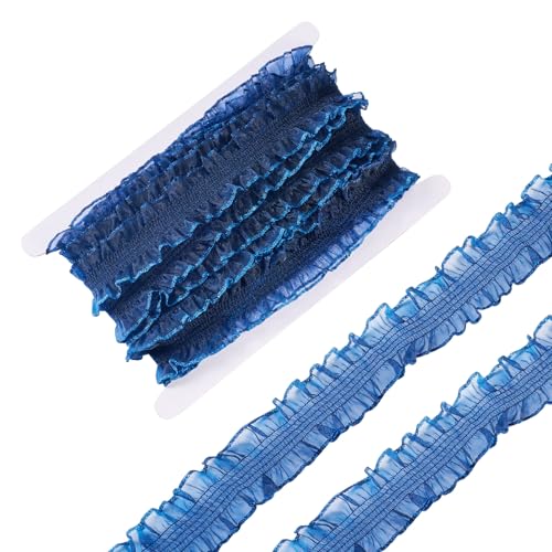 Sparkeads Spitzenband zum Basteln, Spitzenbesatz, Vintage-Band, Stretchband, Rüschenband, Spitzenstoff, Meterware, elastisches Band zum Nähen, elastisches Band für Schleife, Blumen, Hochzeit, 3,8 x Sparkeads Spitzenband zum Basteln, Spitzenbesatz, Vintage-Band, Stretchband, Rüschenband, Spitzenstoff, Meterware, elastisches Band zum Nähen, elastisches Band für Schleife, Blumen, Hochzeit, 3,8 x von Sparkeads