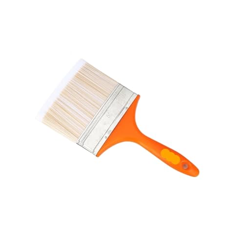 SparklWLeaf 1/1.5/2/2.5/3/4/5/6 Zoll Pinsel Hause Dekoration Pinsel Kunststoff Griff Weiche Haar Pinsel Wand und Möbel Malen Werkzeug zum Malen(5 inch) von SparklWLeaf
