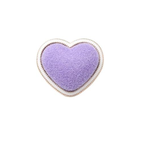 SparklWLeaf 5 Stück metallbeschichtete Jeans-Ösenknöpfe for Bekleidung, Nähen, Basteln, DIY-Hemd, Pullover, Scrapbook-Zubehör für Stoff(5PC Purple,36L 23.0 MM) von SparklWLeaf