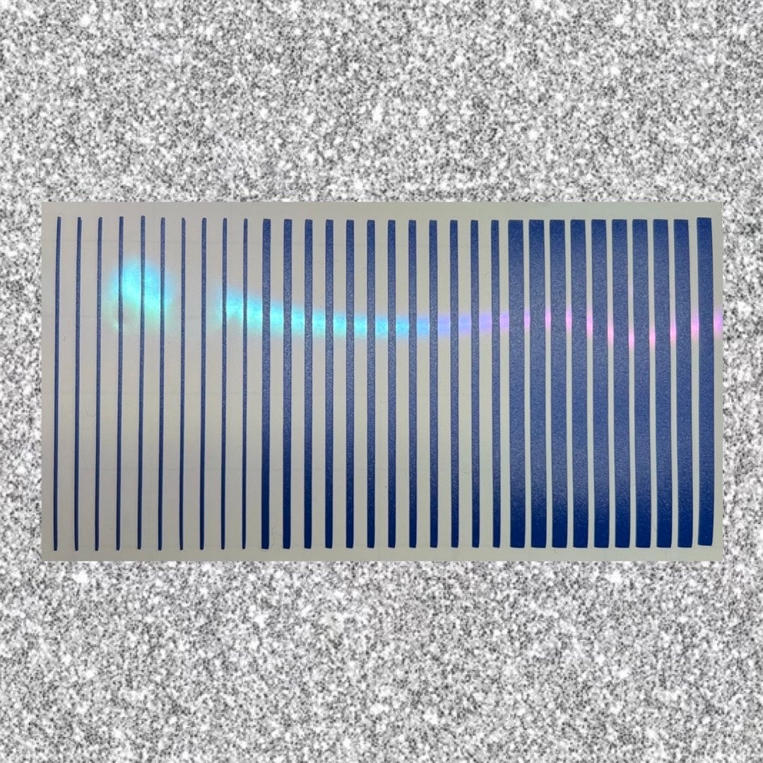 striping Tape Lines Grid Nagel Kunst Aufkleber Abziehbild von SparkleStickerSupply