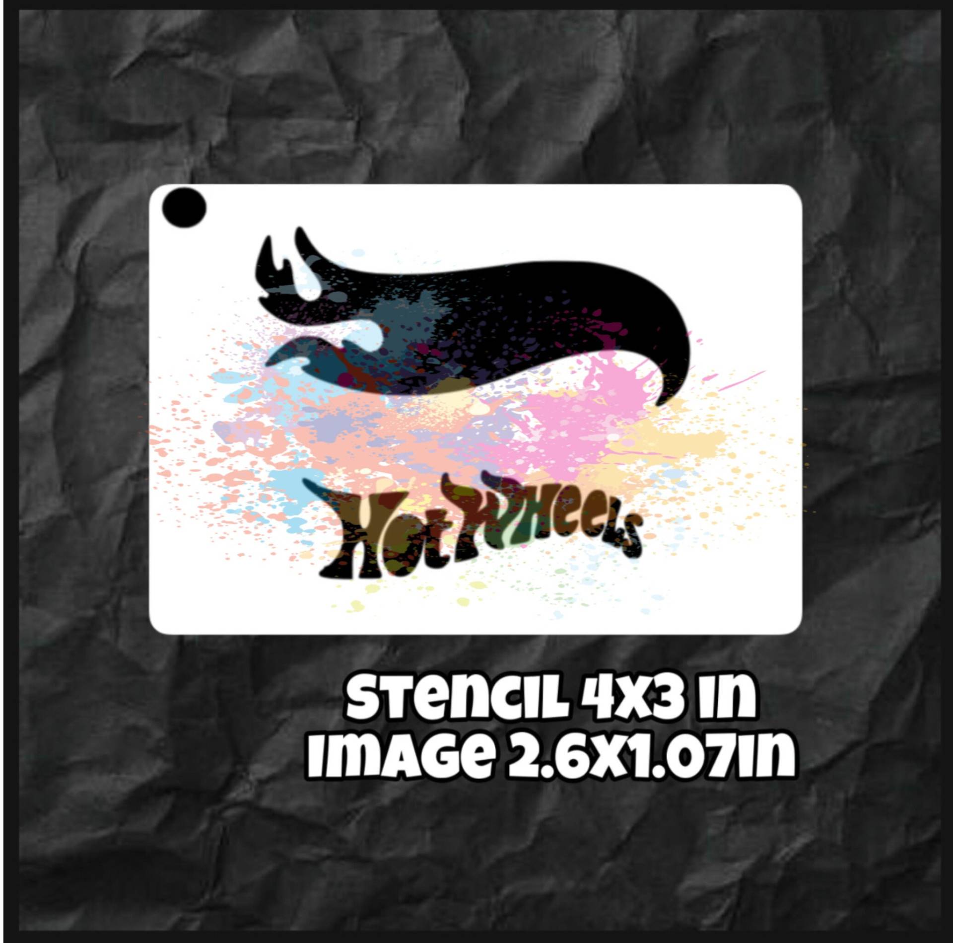 Schnelle Auto Gesichtsanstrich Schablone Schnelle Auto Gesichtsanstrich Schablone von SparrowStencilSupply