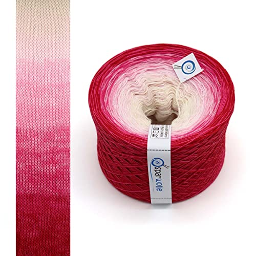 Bobbel - Vivid Love, Farbverlaufsgarn 333g 4-fädig 1250m zum Stricken und Häkeln, Garn, Wolle, Yarn for knitting and crocheting (0236) von Sparwolle