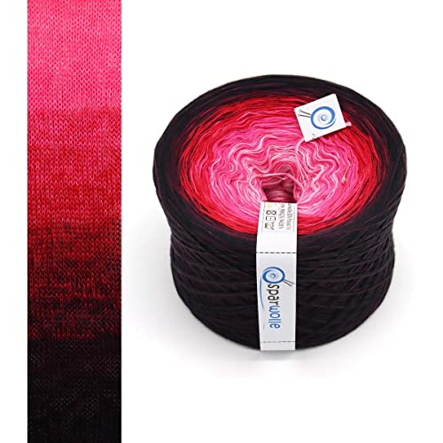 Bobbel - Vivid Love, Farbverlaufsgarn 333g 4-fädig 1250m zum Stricken und Häkeln, Garn, Wolle, Yarn for knitting and crocheting (0237) von Sparwolle