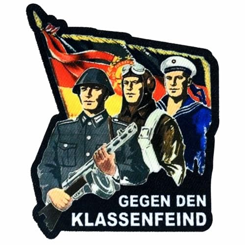 Aufnäher Patch DDR Gegen den Klassenfeind NVA ostdeutschland ossis von Spaß Kostet