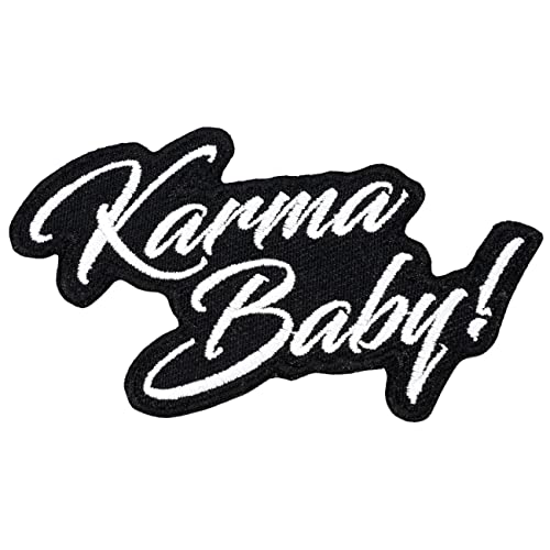 Aufnäher Aufbügler Patch Karma Baby von Spaß Kostet