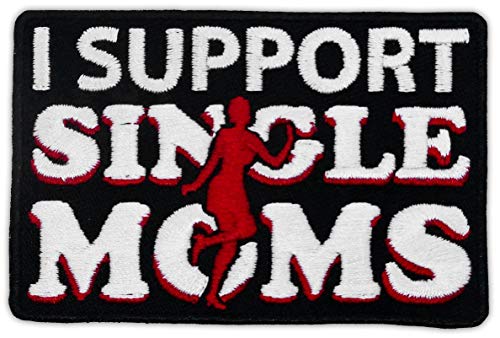 Aufnäher Aufbügler Patch Support Single Moms von Spaß Kostet