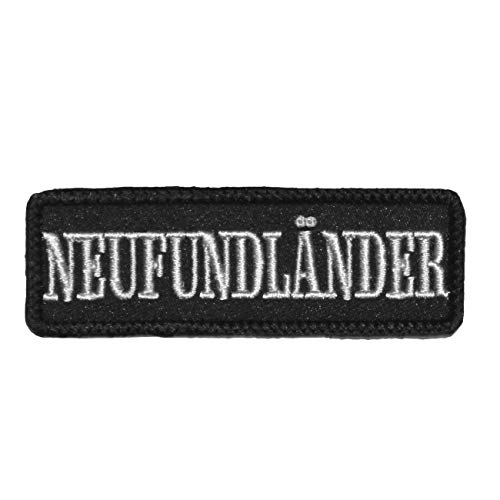 Wechselbarer Patch Aufnäher Klett Neufundländer Wechselbarer Patch Aufnäher Klett Neufundländer von Spaß Kostet
