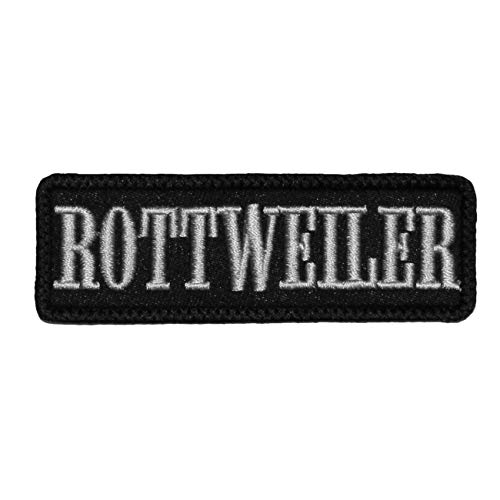 Wechselbarer Patch Aufnäher Klett Rottweiler Wechselbarer Patch Aufnäher Klett Rottweiler von Spaß Kostet