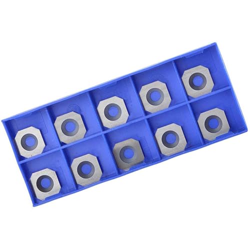 SpeTool 10pcs 12 MM x 12 MM x 2.2 MM Carbide Insert Replacement for Insert Router Bit SpeTool 10pcs 12 MM x 12 MM x 2.2 MM Carbide Insert Replacement for Insert Router Bit von SpeTool