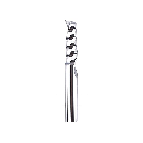 SpeTool Alu Fräser 6mm Schaft Fräser Aluminium Einschneider Fräser 22mm Schnittlänge VHM Fräser Schaftfräser CNC Fräser Holz Fräser Für Oberfräse für Aluminium Acryl und Kunststoff SpeTool Alu Fräser 6mm Schaft Fräser Aluminium Einschneider Fräser 22mm Schnittlänge VHM Fräser Schaftfräser CNC Fräser Holz Fräser Für Oberfräse für Aluminium Acryl und Kunststoff von SpeTool