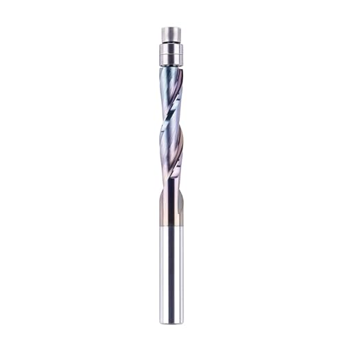SpeTool Bündigfräser-Bit, 1/4-Zoll-Schaft mit TAC-beschichtet (UP-Schnitt, 5) von SpeTool