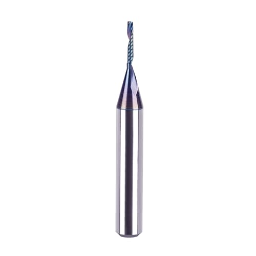 SpeTool CNC-Fräser-Bits aus Hartmetall, 1/16 Zoll Schnittdurchmesser, 1/4-Zoll-Schaft mit TAC-beschichtet, O-Nut-Schaftfräser, Spiralfräser für Aluminium-Acryl-Metallfräser SpeTool CNC-Fräser-Bits aus Hartmetall, 1/16 Zoll Schnittdurchmesser, 1/4-Zoll-Schaft mit TAC-beschichtet, O-Nut-Schaftfräser, Spiralfräser für Aluminium-Acryl-Metallfräser von SpeTool