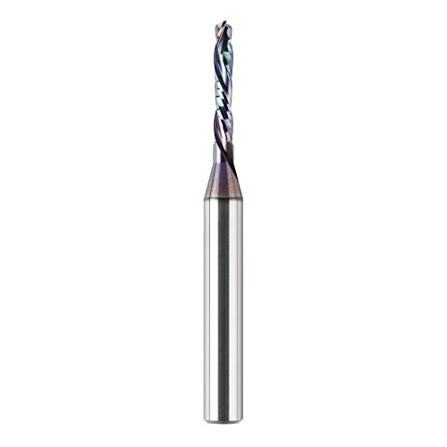 SpeTool Hartmetall 1/8 Zoll Kompression (UP&Down) CNC Router Bit 1/4 Zoll Schaft mit beschichtet für Verbundmaterial Holzbearbeitung Schneidwerkzeuge von SpeTool