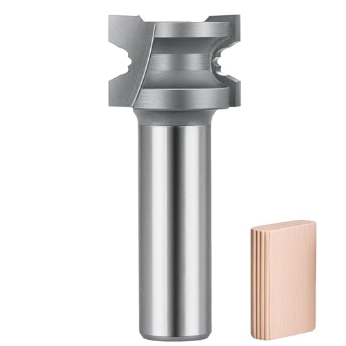 SpeTool Hartmetall-Fräser-Bit, 1/2-Schaft, kompatibel mit Festool Domino Joiner, 6 mm Domino Zapfenschneider für Holzbearbeitung von SpeTool