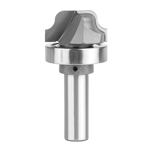 SpeTool Obst Saftrille Fräser Mit Lager 6mm Radius 12mm Schaft, Schüssel- und Tablett-Frässtifte Zur Herstellung von Entwässerungsrillen, Dekorativen Kanten und Individuellen Holzbearbeitungsprojekten SpeTool Obst Saftrille Fräser Mit Lager 6mm Radius 12mm Schaft, Schüssel- und Tablett-Frässtifte Zur Herstellung von Entwässerungsrillen, Dekorativen Kanten und Individuellen Holzbearbeitungsprojekten von SpeTool