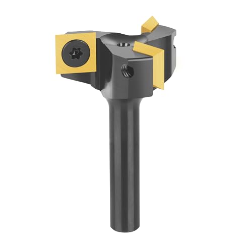 SpeTool Planfräser 8mm Schaft 35mm Durchmesser Flächenfräser VHM Wendeplatten 3 Flöten CNC Planfräser für Oberfräse mit ATS Beschichtung Abflachfräser Wendeplattenfräser für holz Schaftfräser SpeTool Planfräser 8mm Schaft 35mm Durchmesser Flächenfräser VHM Wendeplatten 3 Flöten CNC Planfräser für Oberfräse mit ATS Beschichtung Abflachfräser Wendeplattenfräser für holz Schaftfräser von SpeTool