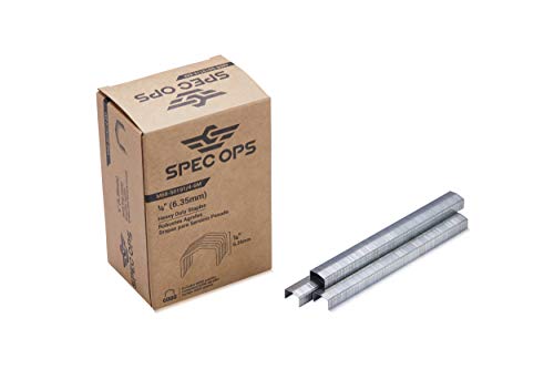 Spec Ops Tools 1/4 Zoll Heftklammern für M68E Zange, 5.000 Stück, 3% gespendet an Veteranen Spec Ops Tools 1/4 Zoll Heftklammern für M68E Zange, 5.000 Stück, 3% gespendet an Veteranen von Spec Ops