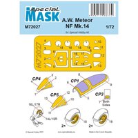 A.W. Meteor NF Mk.14 - Mask von Special Hobby