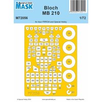 Bloch MB.210 - Mask Bloch MB.210 - Mask von Special Hobby