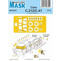 Casa C.212/C-41 - Mask von Special Hobby