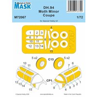DH.94 Moth Minor Coupe - Mask von Special Hobby