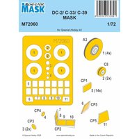 Dc-2/C-33/C-39 - Mask von Special Hobby