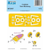 F-82G/H Twin Mustang - Mask F-82G/H Twin Mustang - Mask von Special Hobby