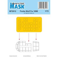 Focke Wulf Fw 189B - Mask von Special Hobby