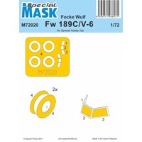 Focke Wulf Fw 189C/V-6 - Mask von Special Hobby