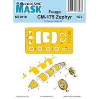 Fouga CM-175 Zephyr Mask von Special Hobby