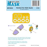 Heinkel He 162 - Mask von Special Hobby