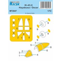 Ki-43-II Hayabusa - Mask Ki-43-II Hayabusa - Mask von Special Hobby
