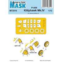 P-40N/Kittyhawk Mk.IV - Mask von Special Hobby