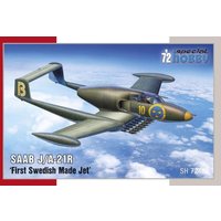 SAAB J/A-21R First Swedish Made Jet von Special Hobby