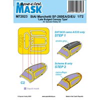 SIAI-Marchetti SF-260EA/D/EU Late - Bulged Canopy Type - Mask von Special Hobby