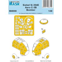 Siebel Si 204E/Aero C-3B Bomber - Mask Siebel Si 204E/Aero C-3B Bomber - Mask von Special Hobby