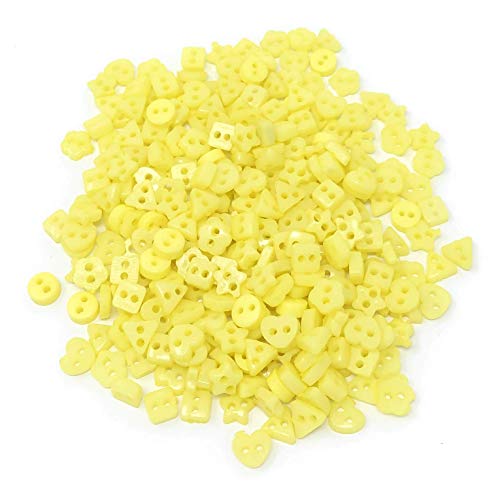 Kunstharzknöpfe für Kartenherstellung, Verzierungen, gemischte Formen, 6 mm, 300 Stück Kunstharzknöpfe für Kartenherstellung, Verzierungen, gemischte Formen, 6 mm, 300 Stück von Special Touches