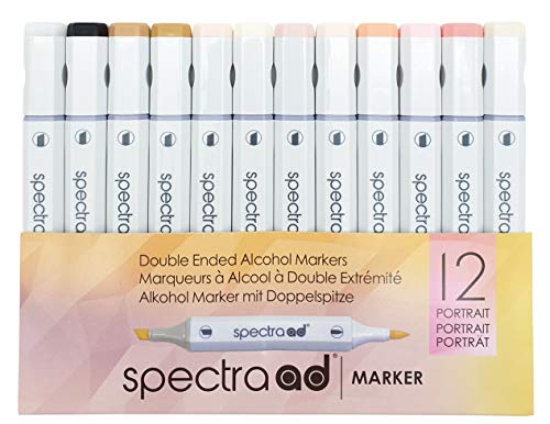 Spectra AD Marker Set of 12 - Portrait Spectra AD Marker Set of 12 - Portrait von Spectra AD